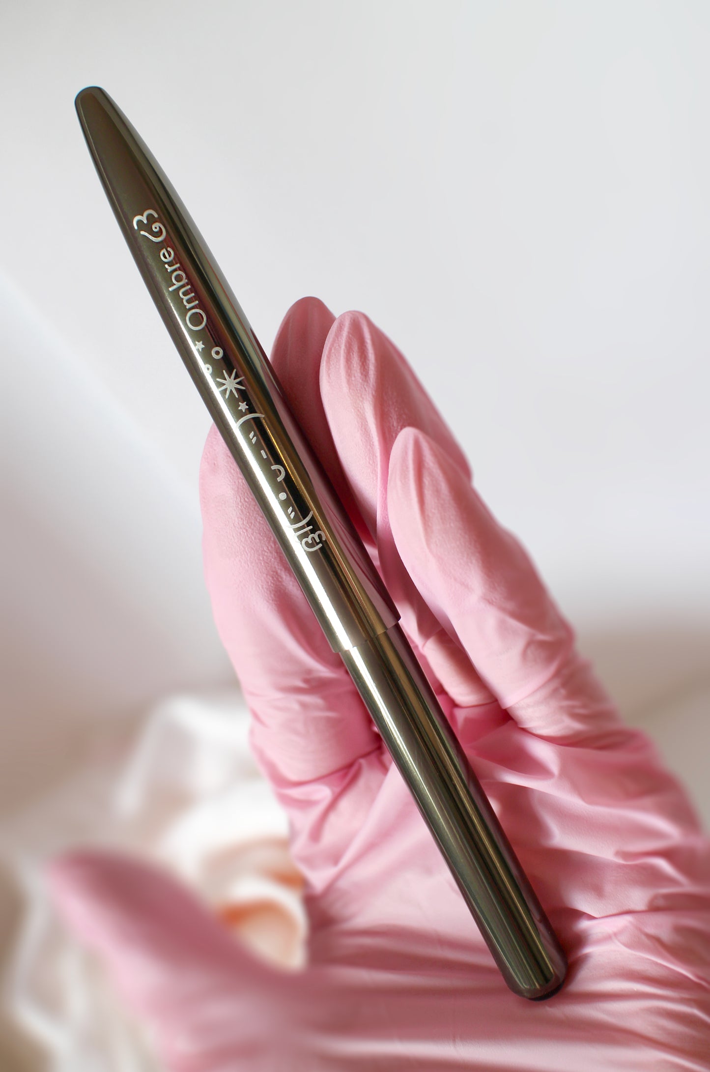 Kaomoji Brush - Black - Ombre ദ്ദി(˵ •̀ ᴗ - ˵)