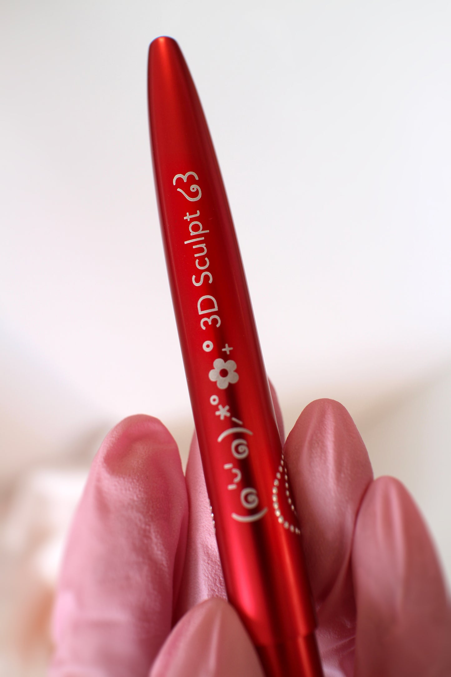 Kaomoji Brush - Red - 3D Sculptor (๑'ᵕ'๑)⸝*